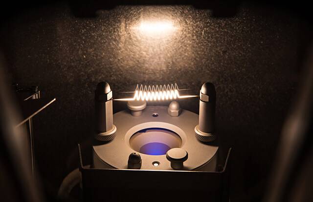 Ion Assisted deposition IAD source during a process