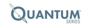 alt = The Quantum Series logo has a stylized letter 'Q' with an orbiting ring around it, and the text 'Quantum Series' in a modern font. The design is in blue, showing a scientific theme.