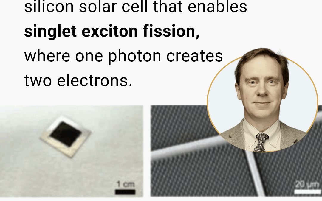 MIT create singlet fission silicon solar cells