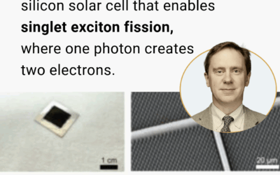 MIT create singlet fission silicon solar cells